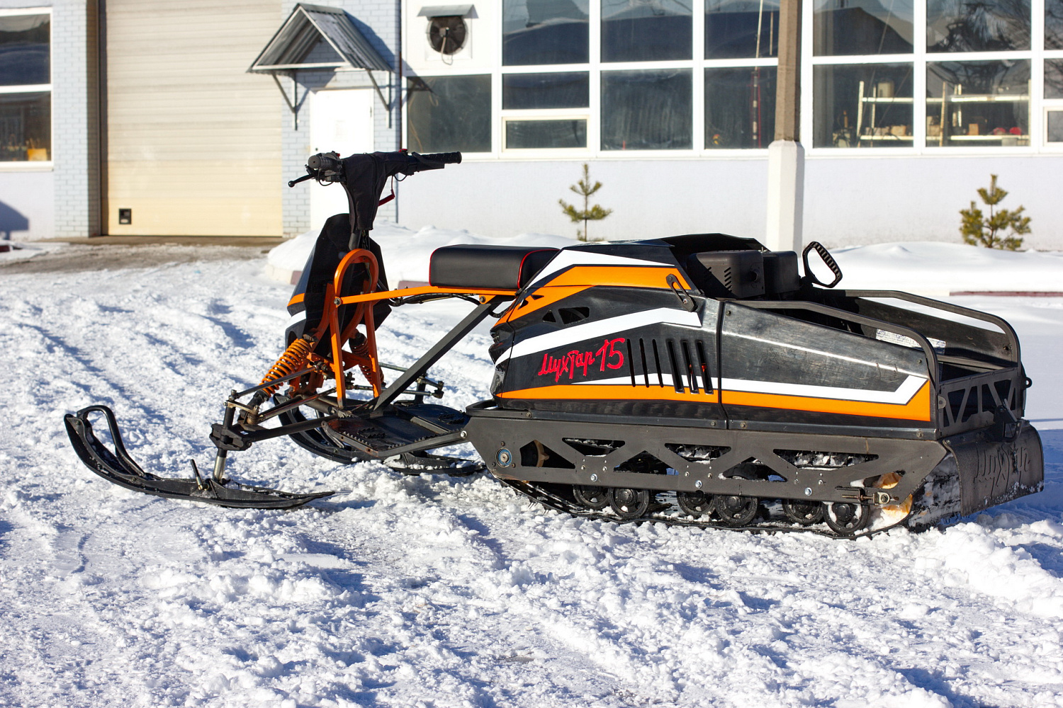 Мотобуксировщик IRBIS Мухтар 15 с лыжным модулем в комплекте в Артёме