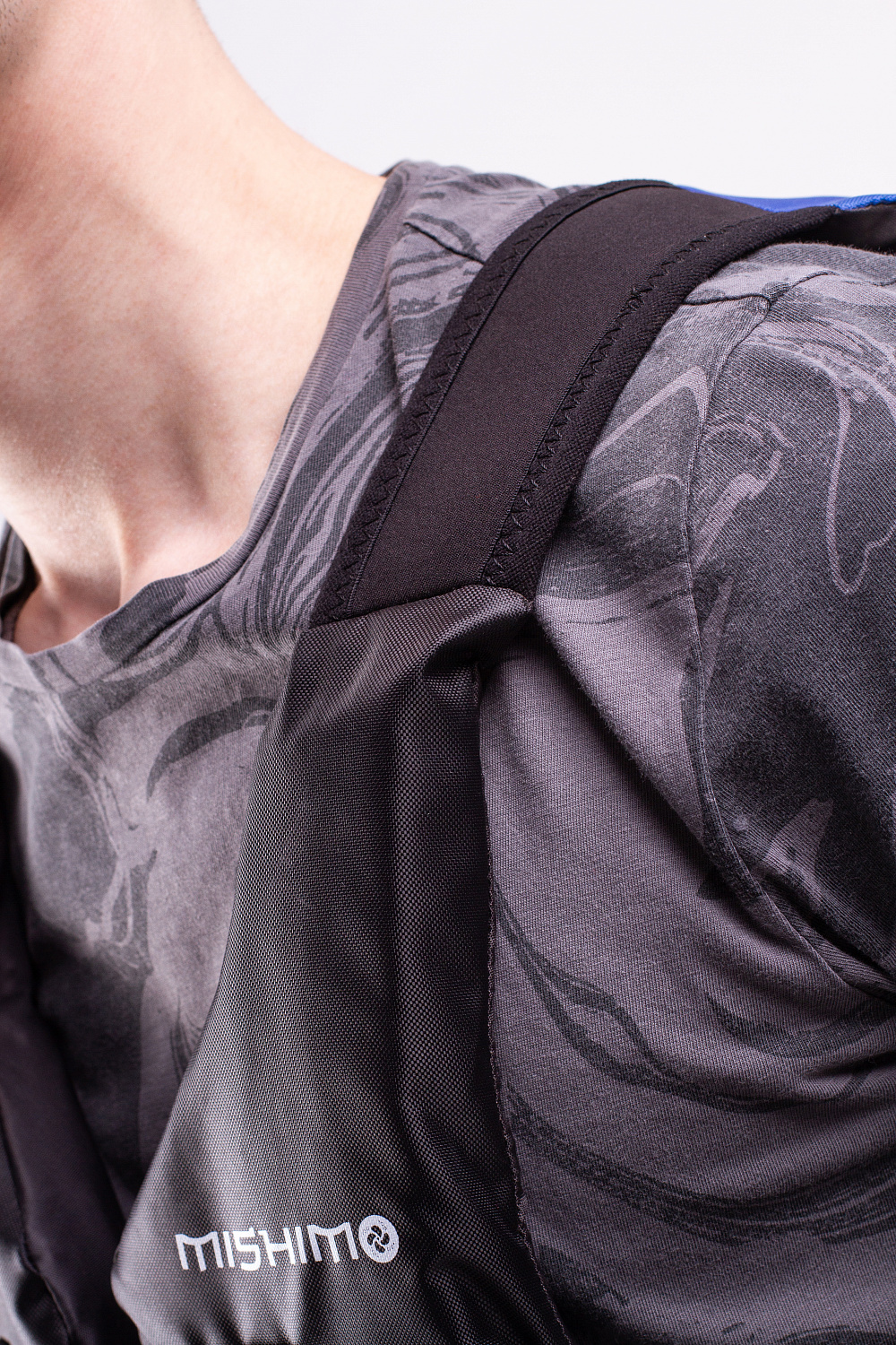 Жилет спасательный MISHIMO PRO Премиум качества Черно-синий в Артёме