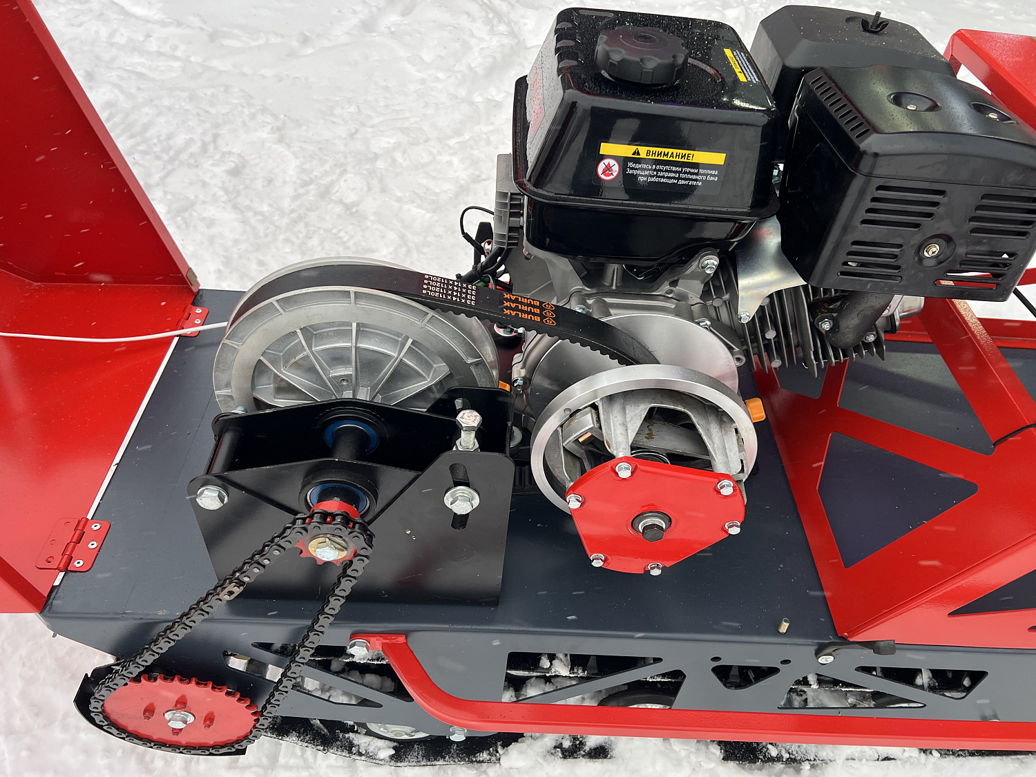 Мотобуксировщик EX-MOTO SNOWDOG S500 15л.с в Артёме