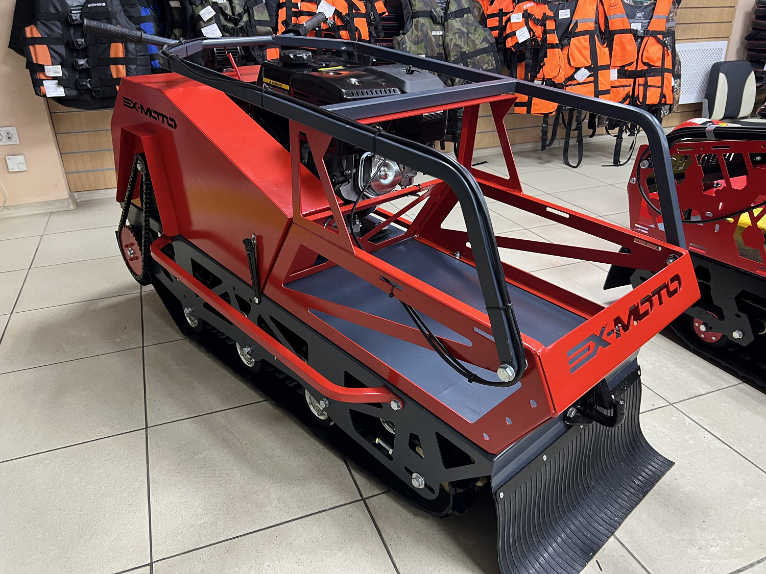 Мотобуксировщик EX-MOTO SNOWDOG S500 15л.с в Артёме